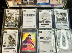 Large One Piece Lot - SP-Alt Arts- Sealed Promos- Sealed Packs - NM+ - Image 5