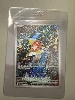 NM! Pokemon TCG Magikarp Holo Illustration Rare Card Paldea Evolved 203/193 - Image 1