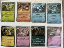 Prismatic Evolutions Costco 8 Cosmos Promo Cards Full Set Umbreon 059 + All - Image 1