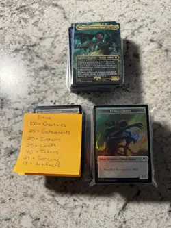 MTG Small Collection LOT of trading cards Over $200 in value Magic the Gathering - Image 1