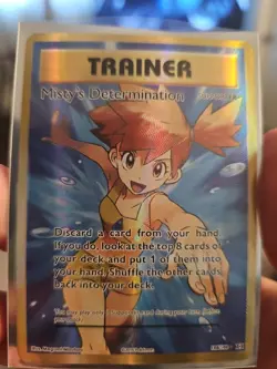 Misty's Determination 108/108 Evolutions Holo Rare Full Art Pokemon TCG Card - Image 1