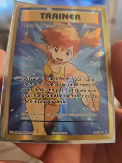Misty's Determination 108/108 Evolutions Holo Rare Full Art Pokemon TCG Card - Image 3