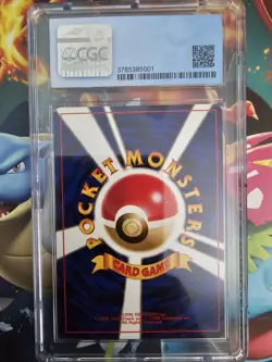 Blastoise Japanese Base Set Holo Card pokemon CGC 8.5 Big Swirl Above Cannon - Image 4