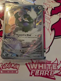 SEALED Tornadus (SVP210) White Flare Promo Card - Image 1