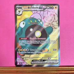 Pokemon TCG Journey Together Iono's Bellibolt EX Card 172/159 Secret Rare - Image 1