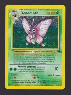 Venomoth Holo Jungle 13/64 - Pokemon Card ITA 2000 - Image 1