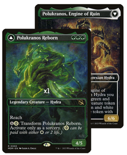 MTG Showcase March of the Machine MOM Polukranos Reborn MINT - Image 1