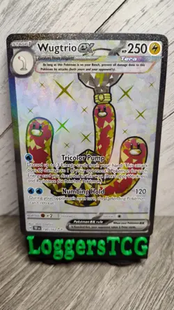Pokemon Wugtrio EX FULL ART / TEF 190/162 NM /z - Image 1