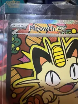 Pokemon TCG Meowth EX 121/088 Special Illustration Rare Perfect Order SIR-NM - Image 4