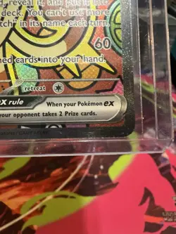 Pokemon TCG Meowth EX 121/088 Special Illustration Rare Perfect Order SIR-NM - Image 5