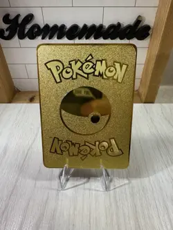 Pokemon Mewtwo Vmax 125/251 Gold Metal Pokemon Card - Image 3