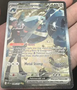 Pokemon TCG Ascended Heroes Steven's Metagross EX 289/217 SIR ENG - Image 3