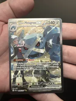 Pokemon TCG Ascended Heroes Steven's Metagross EX 289/217 SIR ENG - Image 5