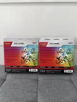 Pokemon TCG First Partner Illustration Collection Series 2 Boxes x2 ✅✨ - Image 2