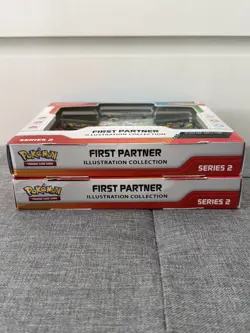 Pokemon TCG First Partner Illustration Collection Series 2 Boxes x2 ✅✨ - Image 3