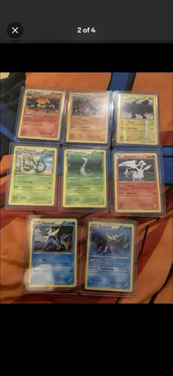 41 pokemon cards from BW and XY base sets with chikorita, Gible, gabite garchomp - Image 1