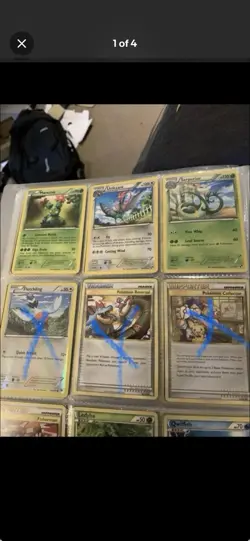 41 pokemon cards from BW and XY base sets with chikorita, Gible, gabite garchomp - Image 2