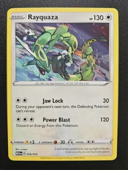 Near Mint 2025 Rayquaza - 014/015 - McDonald’s Pokemon Dragon Discovery - M24EN - Image 1