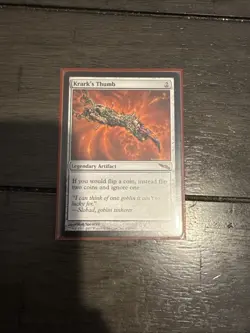 Krark's Thumb Mirrodin Regular - Image 5