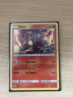 Pokemon - Entei - SM219 - SM Prerelease Promo - Image 1