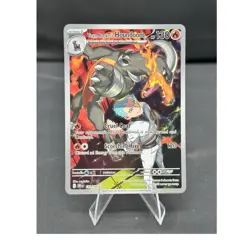 Pokemon TCG Destined Rivals Team Rocket's Houndoom 191/182 IR Holo English NM - Image 1