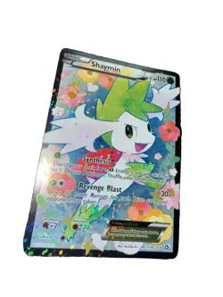 2013 Pokemon Roaring Skies Ultra Rare Holo Full Art Shaymin EX 106/108 English - Image 1