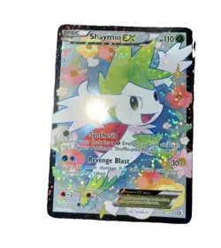 2013 Pokemon Roaring Skies Ultra Rare Holo Full Art Shaymin EX 106/108 English - Image 2