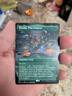 Boseiju, Who Endures (Borderless) Kamigawa: Neon Dynasty Regular - Image 1