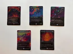 Magic the Gathering Secret lair: Alien Auroras GALAXY FOIL - Image 1