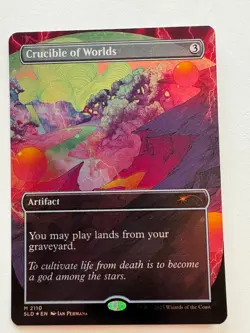 Magic the Gathering Secret lair: Alien Auroras GALAXY FOIL - Image 2