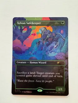 Magic the Gathering Secret lair: Alien Auroras GALAXY FOIL - Image 4