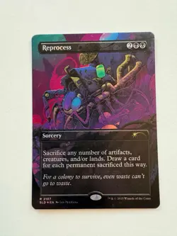 Magic the Gathering Secret lair: Alien Auroras GALAXY FOIL - Image 5