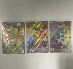 Pokemon First Partners Illustration Collection Series 2 Johto region Generation2 - Image 1