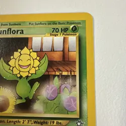 Sunflora - 50/111 Regular Uncommon English Neo Genesis Pokemon Card NM - Image 2