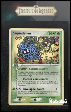 Carte Pokemon Saquedeneu 44/92 Ex Createurs De Legendes Bloc EX FR - Image 1