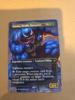 Venom, Deadly Devourer - Borderless R MTG Marvel's Spider-Man Eternal - Image 1