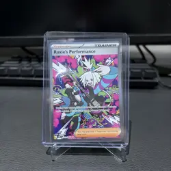 Roxie's Performance SIR 121/086 Chaos Rising (CRI) Pokemon Card - Image 1