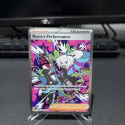 Roxie's Performance SIR 121/086 Chaos Rising (CRI) Pokemon Card - Image 3