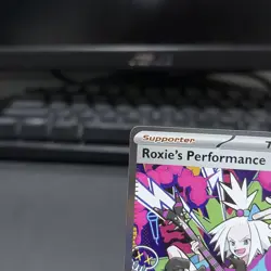 Roxie's Performance SIR 121/086 Chaos Rising (CRI) Pokemon Card - Image 4