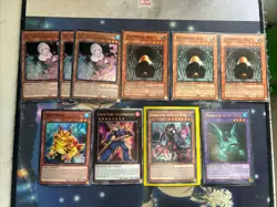 Yugioh Card Lot 10 Cards - Image 1