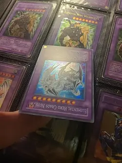 Elemental Hero Chaos Neos Secret Rare 1st Edition GLAS-EN036 - Image 3