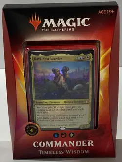 (SEALED, New) MTG Timeless Wisdom Commander Pre-con Ikoria 2020 English 630509943579 - Image 1