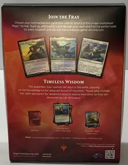 (SEALED, New) MTG Timeless Wisdom Commander Pre-con Ikoria 2020 English 630509943579 - Image 2