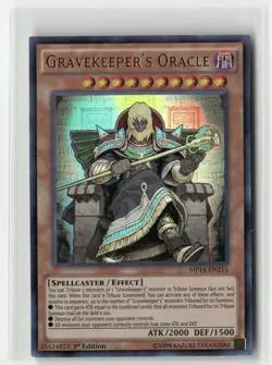 Gravekeeper's Oracle MP14-EN215 1st Edition 2014 Mega-Tins Mega Pack NM Yu-Gi-Oh - Image 1