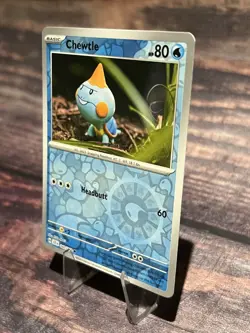 Chewtle 043/142 Reverse Holo Yuka Morii SV07: Stellar Crown Pokemon Card - Image 3