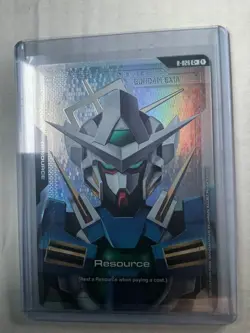 Resource (R-026) Steel Requiem Gundam Card Game C+ NM/M - Image 1