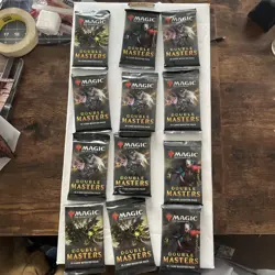 Double Masters Booster Pack ~ Factory Sealed! New From Sealed Box Rare! - Image 1