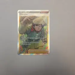 Brandon 188/195 Silver Tempest NM Full Art Pokemon Card - Image 1