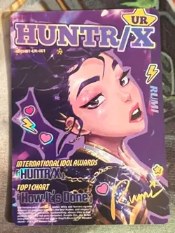 Rumi - KPDH01-UR-001 Kayou KPop Demon Hunters Trading Card - Image 1