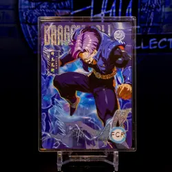 Trunks - LG-FCR-008 - Dragon Ball Luoka Textured Gold Holo Foil Card - Image 2